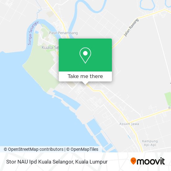 Peta Stor NAU Ipd Kuala Selangor