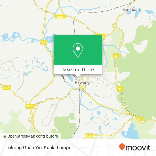 Tokong Guan Yin map