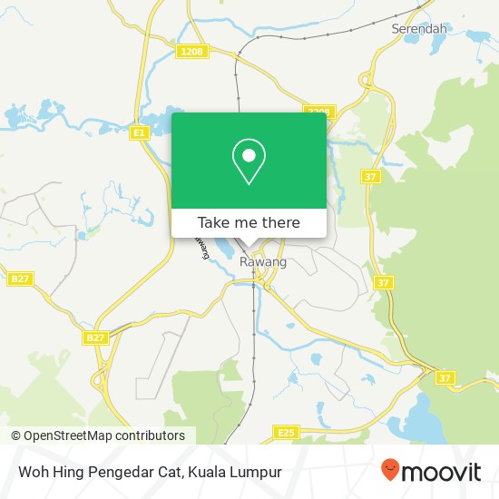 Woh Hing Pengedar Cat map