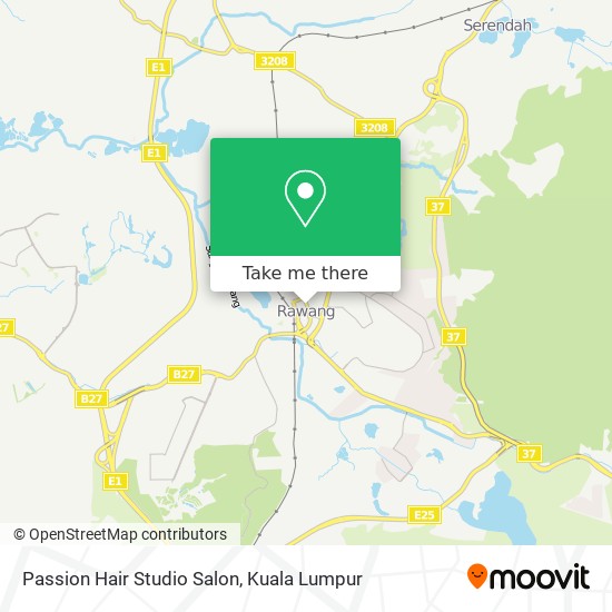 Passion Hair Studio Salon map