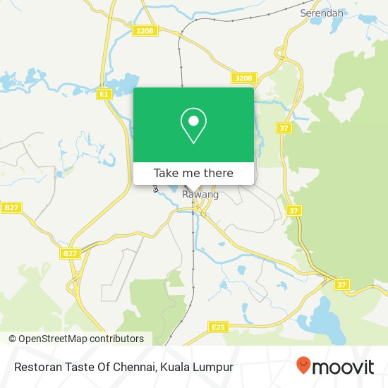 Restoran Taste Of Chennai map