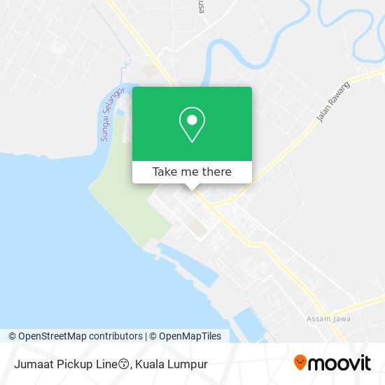 Jumaat Pickup Line😙 map