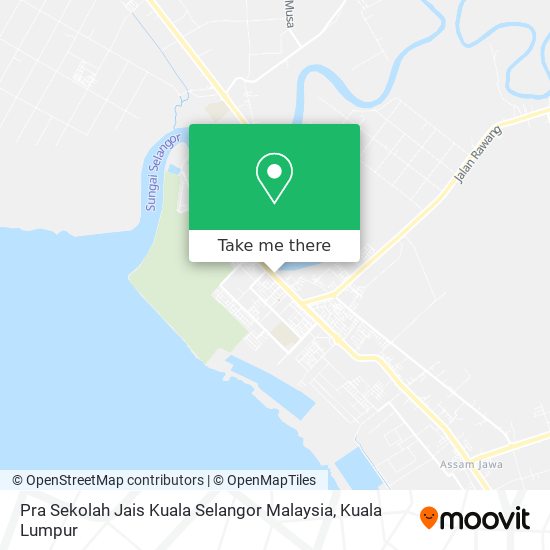Peta Pra Sekolah Jais Kuala Selangor Malaysia