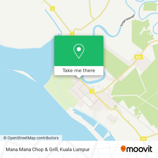 Peta Mana Mana Chop & Grill