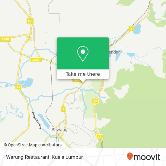Peta Warung Restaurant