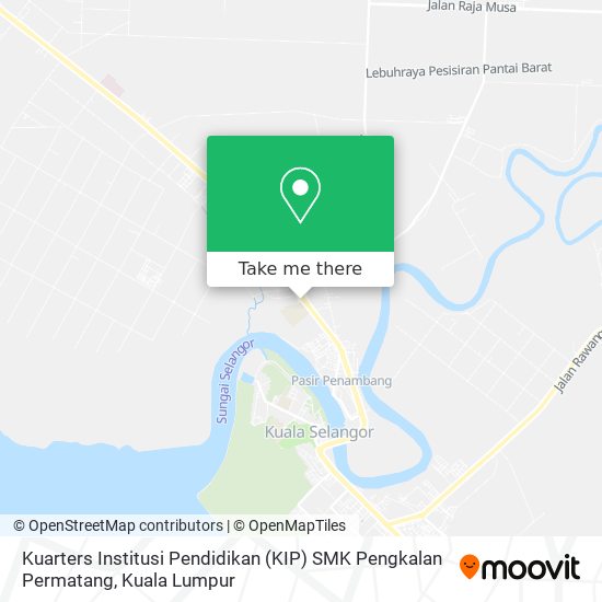 Peta Kuarters Institusi Pendidikan (KIP) SMK Pengkalan Permatang