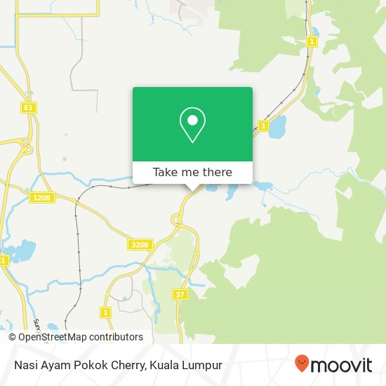 Nasi Ayam Pokok Cherry map