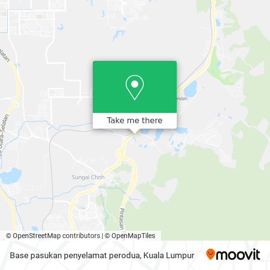 Base pasukan penyelamat perodua map