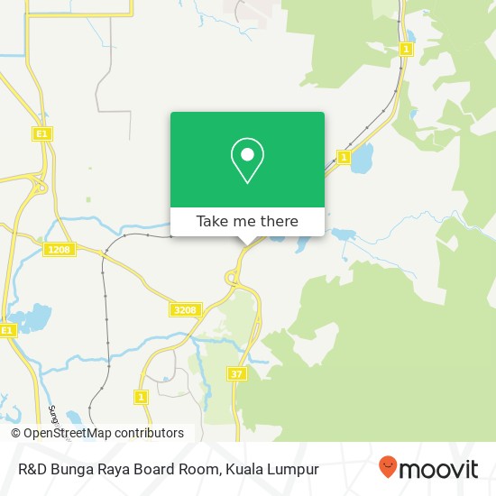R&D Bunga Raya Board Room map
