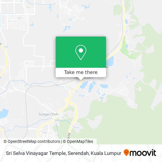 Peta Sri Selva Vinayagar Temple, Serendah