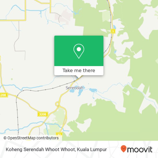 Koheng Serendah Whoot Whoot map