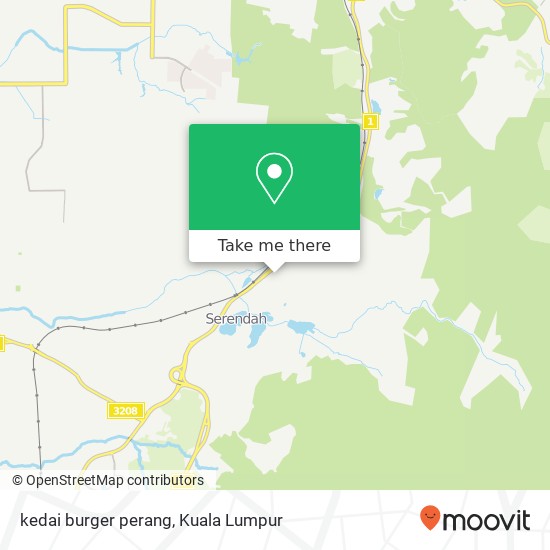 kedai burger perang map