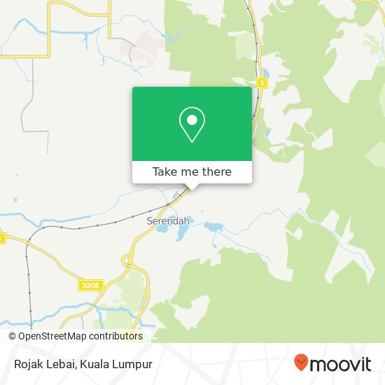 Rojak Lebai map