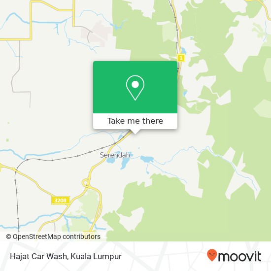 Hajat Car Wash map