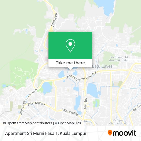 Apartment Sri Murni Fasa 1 map
