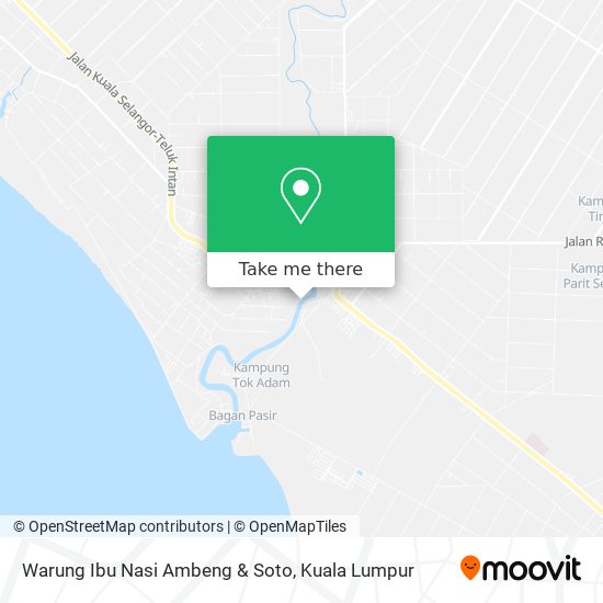 Peta Warung Ibu Nasi Ambeng & Soto