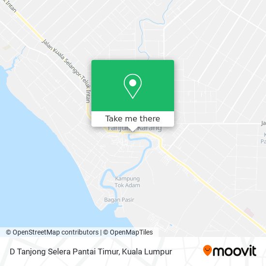 D Tanjong Selera Pantai Timur map