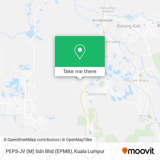 Peta PEPS-JV (M) Sdn Bhd (EPMB)