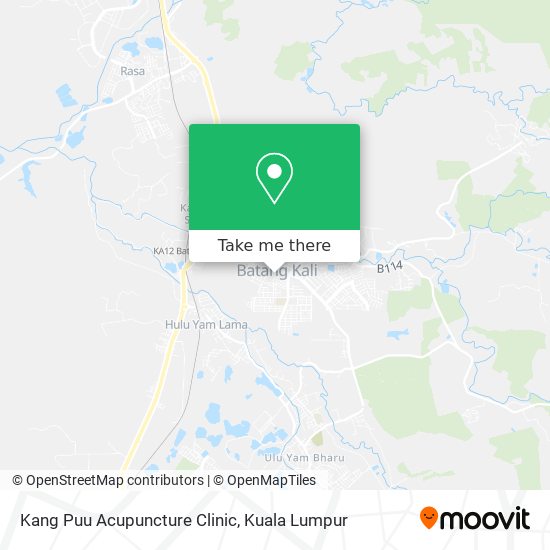 Kang Puu Acupuncture Clinic map
