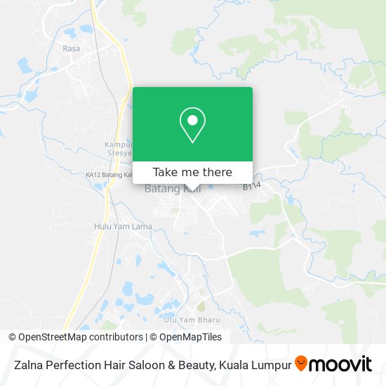 Zalna Perfection Hair Saloon & Beauty map