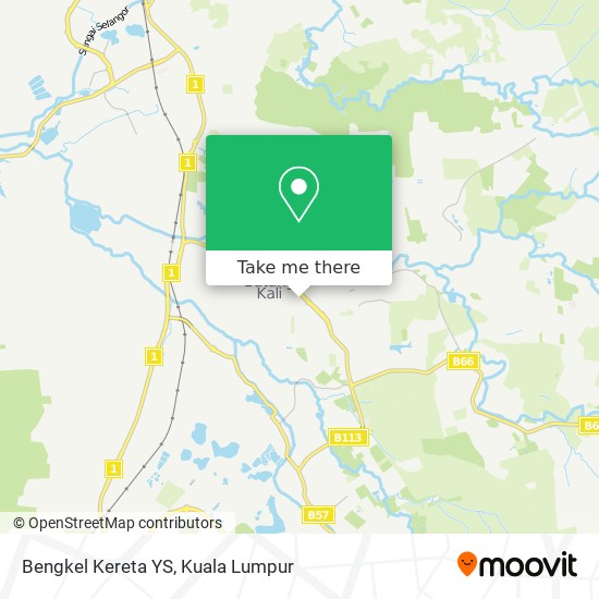 Bengkel Kereta YS map