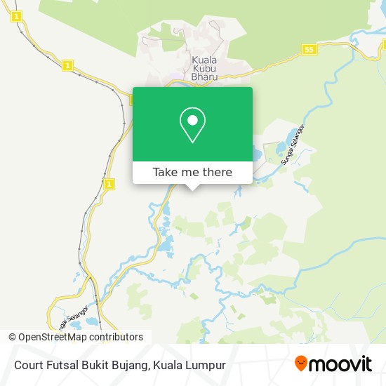 Court Futsal Bukit Bujang map