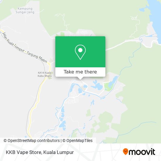 KKB Vape Store map