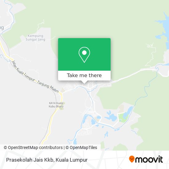 Prasekolah Jais Kkb map