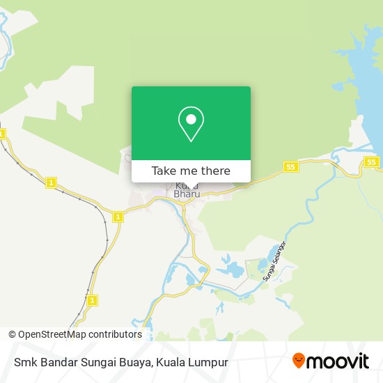 Smk Bandar Sungai Buaya map