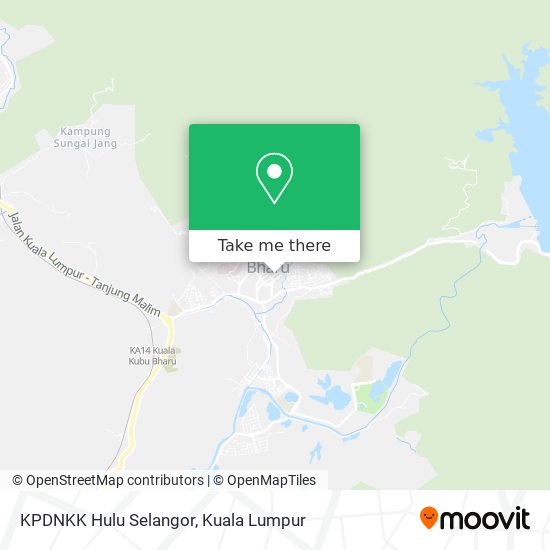 KPDNKK Hulu Selangor map