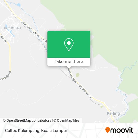 Caltex Kalumpang map