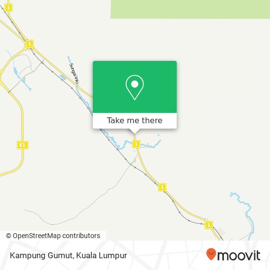 Kampung Gumut map
