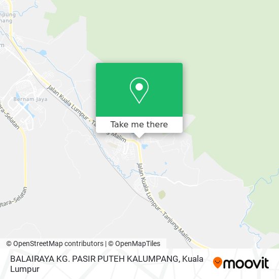 BALAIRAYA KG. PASIR PUTEH KALUMPANG map