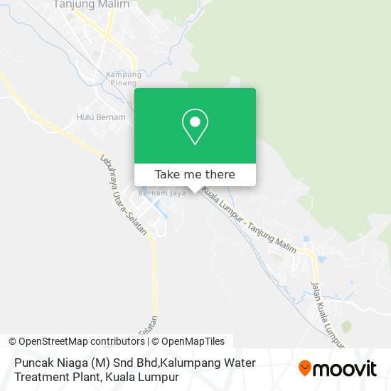 Puncak Niaga (M) Snd Bhd,Kalumpang Water Treatment Plant map