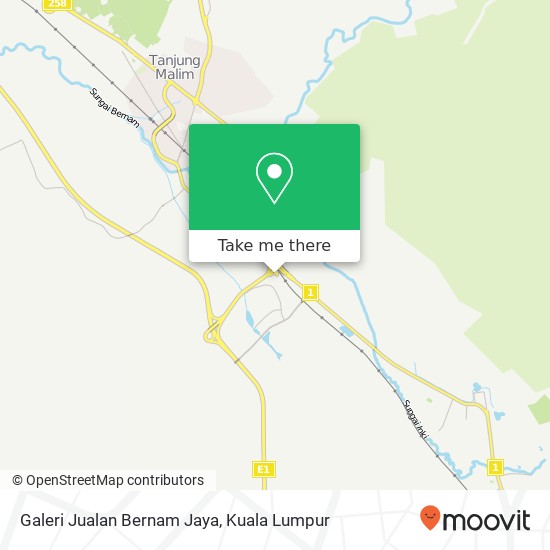 Peta Galeri Jualan Bernam Jaya