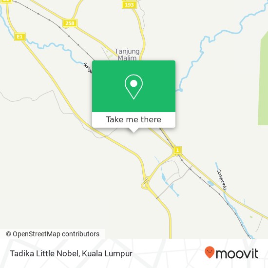 Tadika Little Nobel map