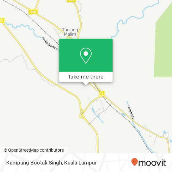 Kampung Bootak Singh map