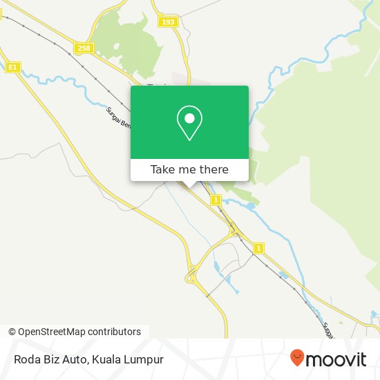 Roda Biz Auto map