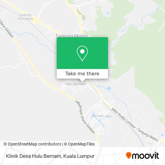 Klinik Desa Hulu Bernam map