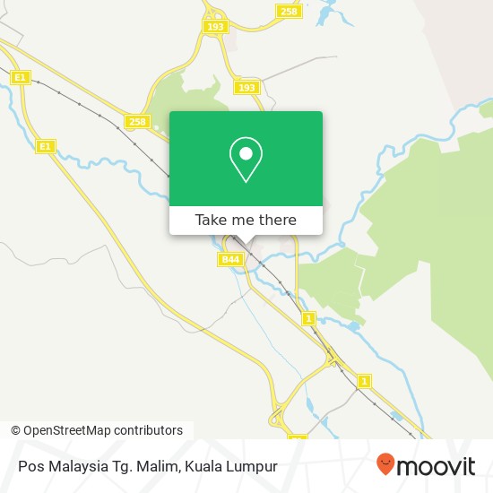 Peta Pos Malaysia Tg. Malim