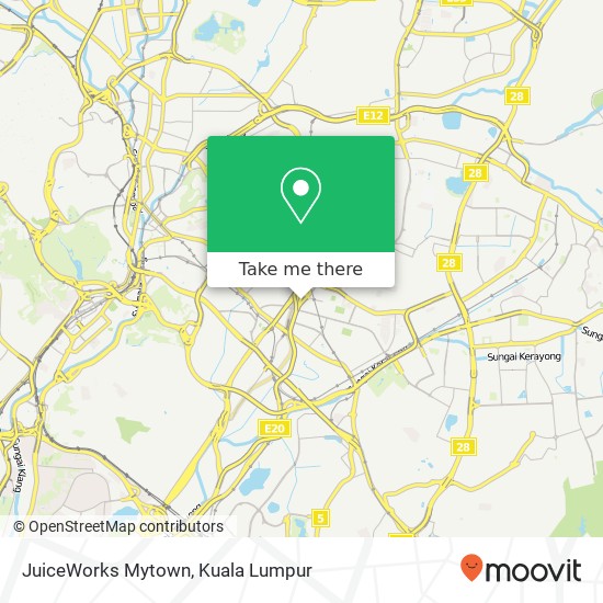 JuiceWorks Mytown map