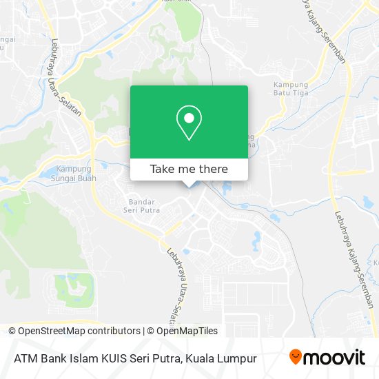 Peta ATM Bank Islam KUIS Seri Putra