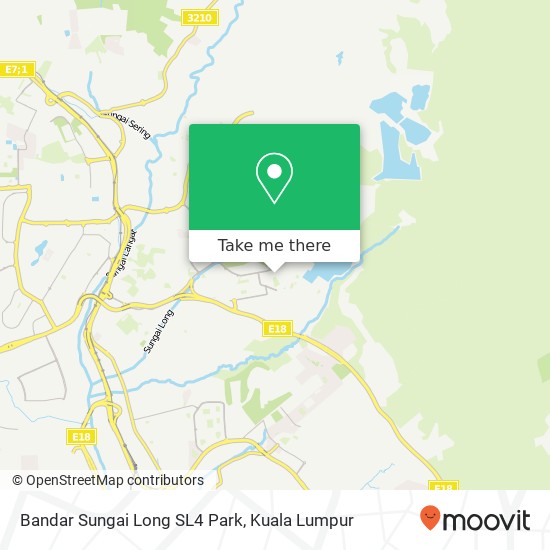 Bandar Sungai Long SL4 Park map