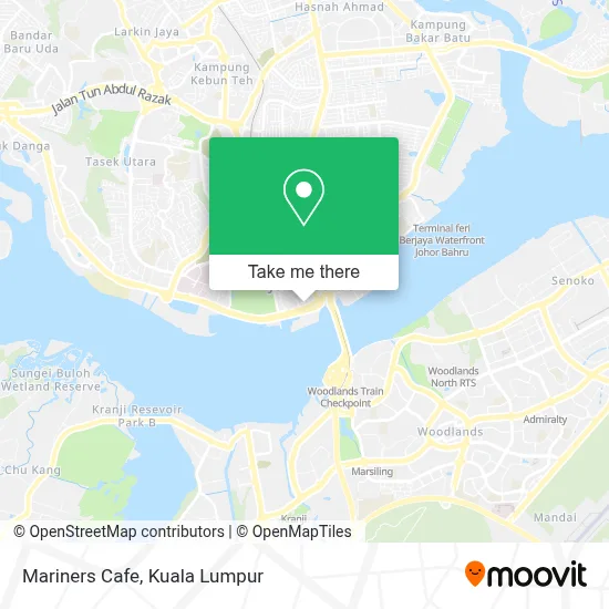 Mariners Cafe map