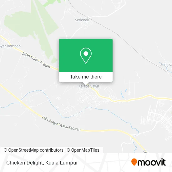 Chicken Delight map