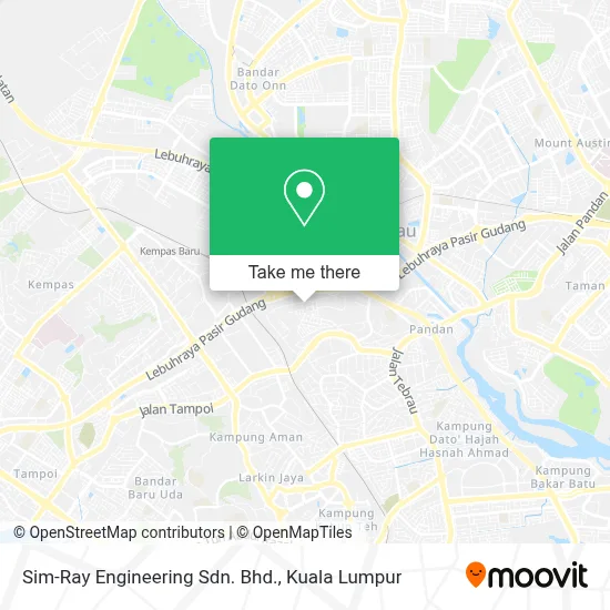 Sim-Ray Engineering Sdn. Bhd. map