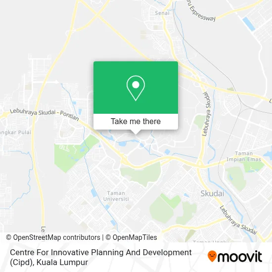 Centre For Innovative Planning And Development (Cipd) map