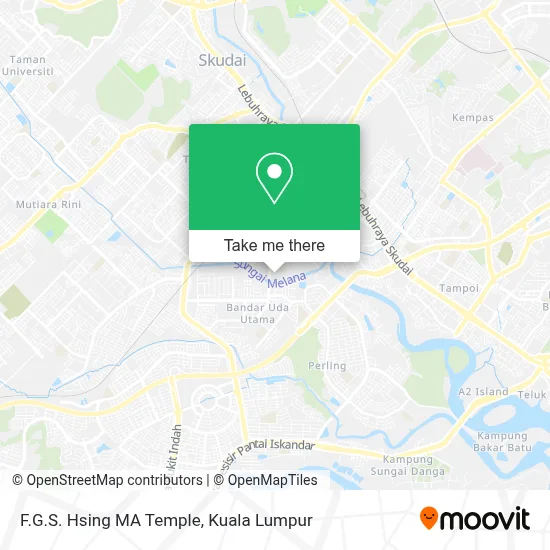 F.G.S. Hsing MA Temple map