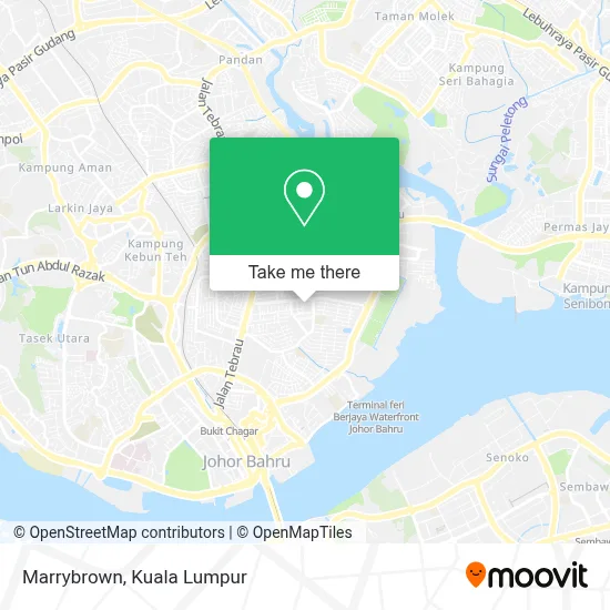 Marrybrown map