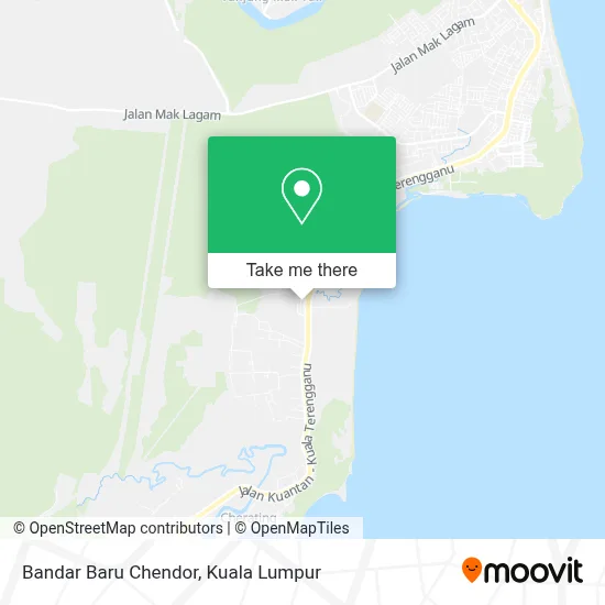 How to get to Bandar Baru Chendor with public transit?